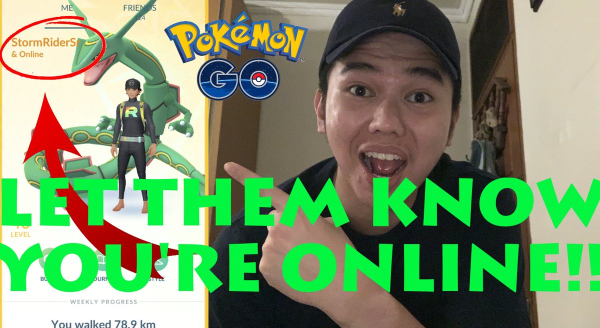 alanjourdan's tweet photo. NEW VIDEO!
HOW TO APPEAR ONLINE SO YOUR FRIENDS CAN BATTLE YOU!
IN-GAME! NO THIRD-PARTY NEEDED FOR CONFIRMATION.
#pokemongo #GoBattle #TrainerBattle
https://t.co/2S6WZylA7k https://t.co/LpZO5AeYq1