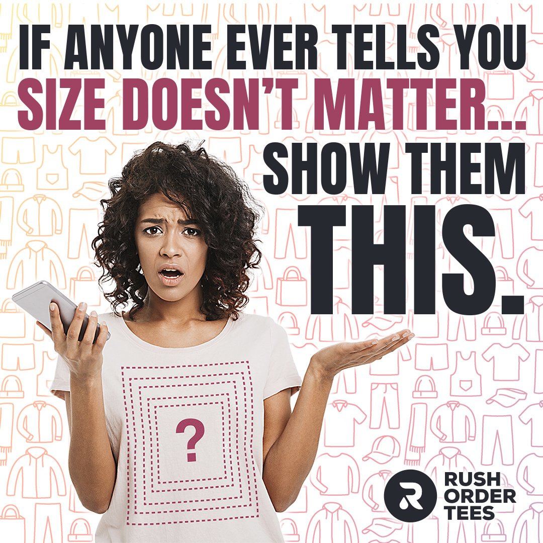 RushOrderTees's tweet image. #SaturdayMorning - Does Size Matter? Learn These 9 Printing Terms to Help You Place the Perfect Order

rushordertees.com/blog/t-shirt-d…