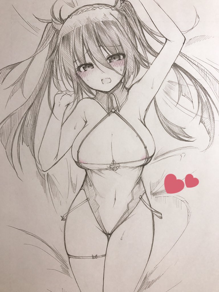 中の人ネタで陸奥守吉行にブラダマンテの服着せたらただのエッチなお姉さんになってしまいました( ˘ω˘ )スヤァ… 