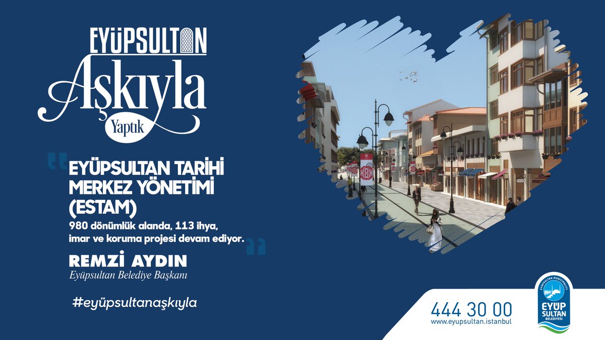 eyupbelediyesi's tweet photo. 980 dönümlük alanda, 113 ihya, imar ve koruma projesi #Eyüpsultan aşkıyla devam ediyor. #ESTAM https://t.co/SzC13IKqdo