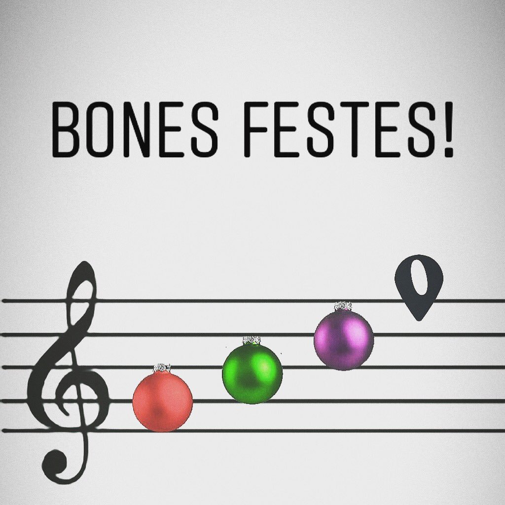 musilloc's tweet photo. @musilloc us desitja molt bones festes a tothom!
.
Tornem el dia 8 de gener, pero seguim disponibles al 660524144 i a info@musilloc.com
.
.
#nadal #manresa #musilloc #music #escolademusica #barrianticmanresa #centrehistoricmanresa https://t.co/kBwUiZ4whb