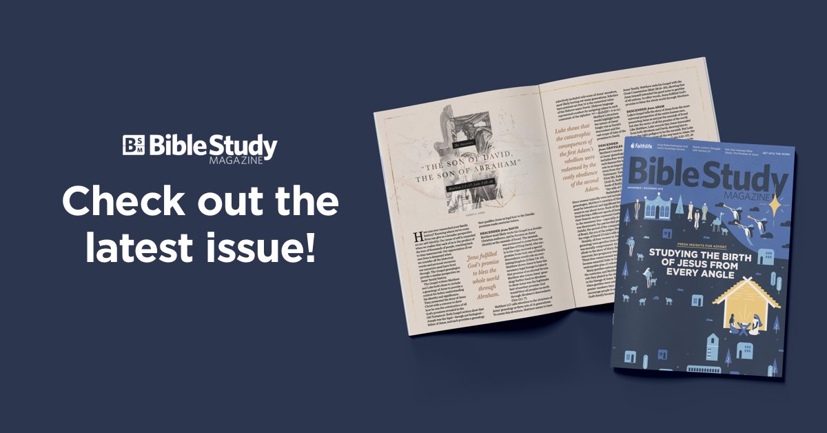 Christmas Sale: Subscribe for a year at 50% off and you'll get the current issue all about the Nativity story free! fl.vu/BSMFBND