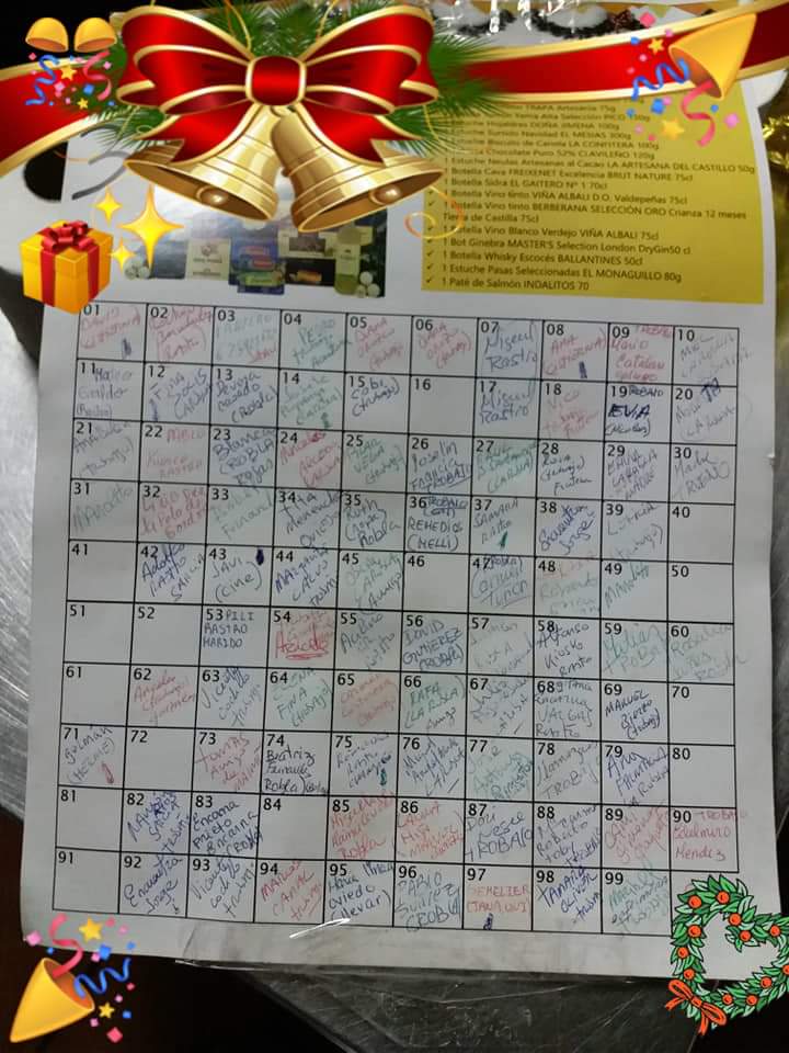 PollosDeLeon's tweet photo. El ganador de la cesta de Navidad es el número 47 !!! 
Enhorabuena a la ganadora !!!😊😊👏👏👏🎉🎊🎁🎀🎊🎉🎉🎈🎉🎊🎁🎁 https://t.co/iRA20I6eXn