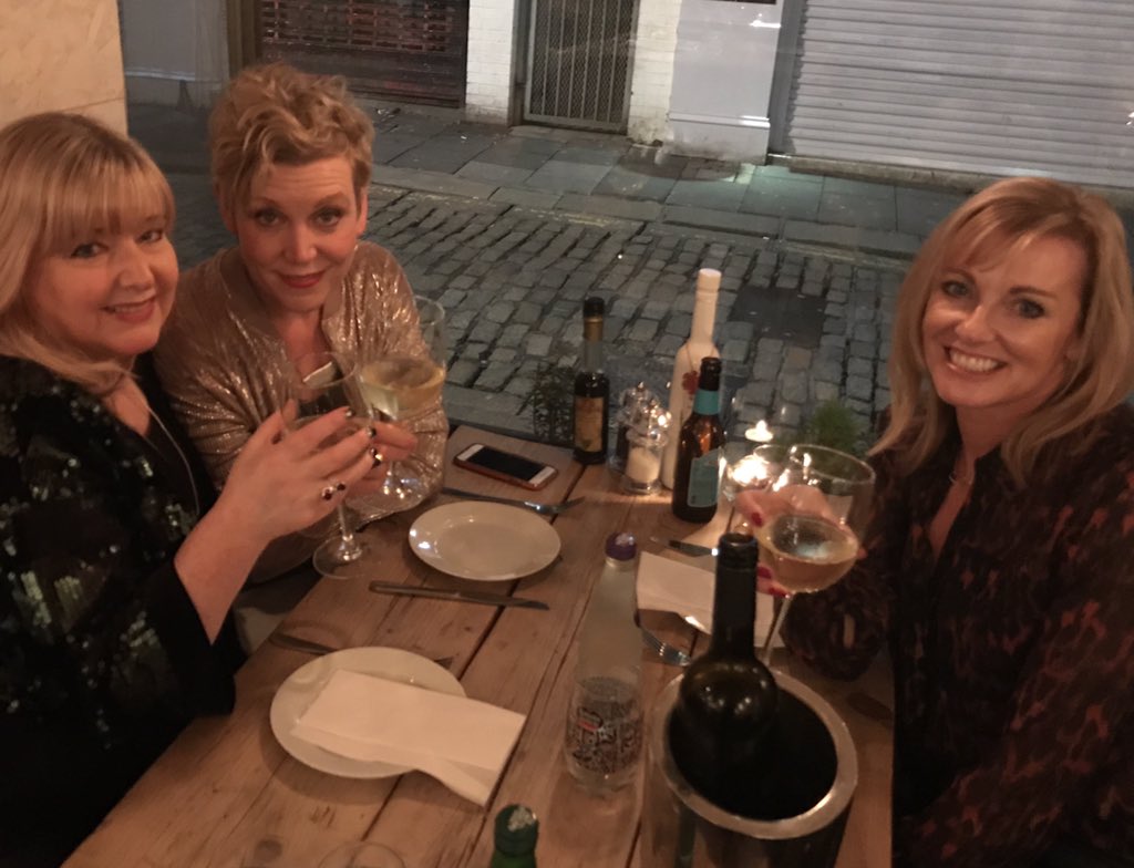 EastRiverPR's tweet photo. Happy Christmas everyone! Sue, Louise and Judith x 🎄🎉@LargoCreative #teamnightout https://t.co/50OkVs3YxS