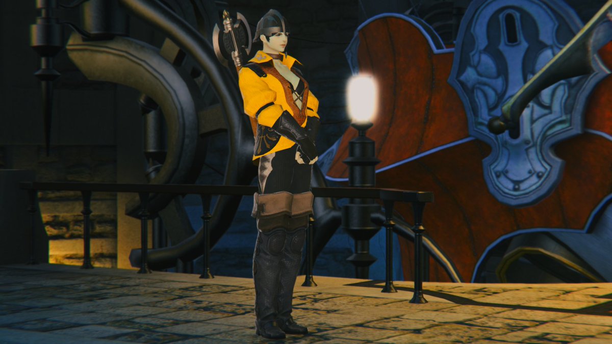 Unnamed Sea Wolf at Limsa Lominsa's Airship Landing #FFXIV  #FF14  #roegadyn  #ルガディン  #femroe