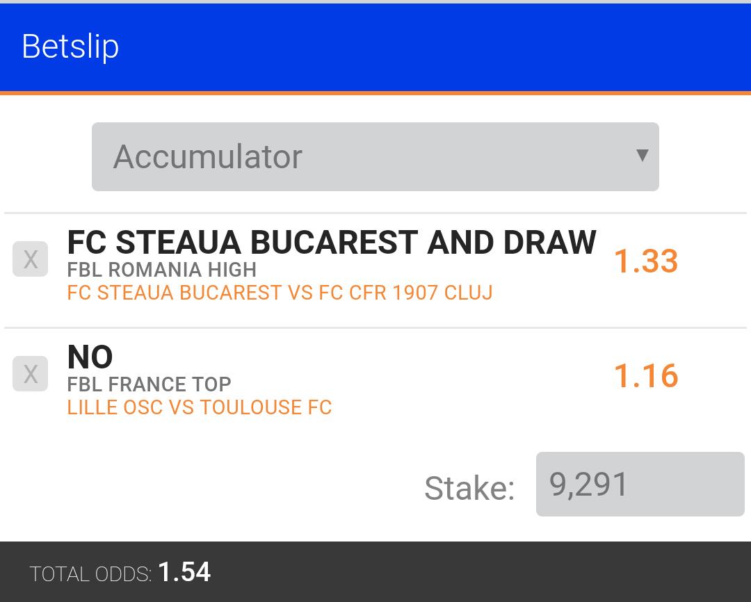 pbtips_'s tweet photo. BET6 OF 7
Steau bucuresti Win/Draw
Toulouse no clean sheet @Lille
9,291 โฉ๏ธ 14,308
First match starts 7Pm
#Roadto18k https://t.co/JvU06EbgDJ