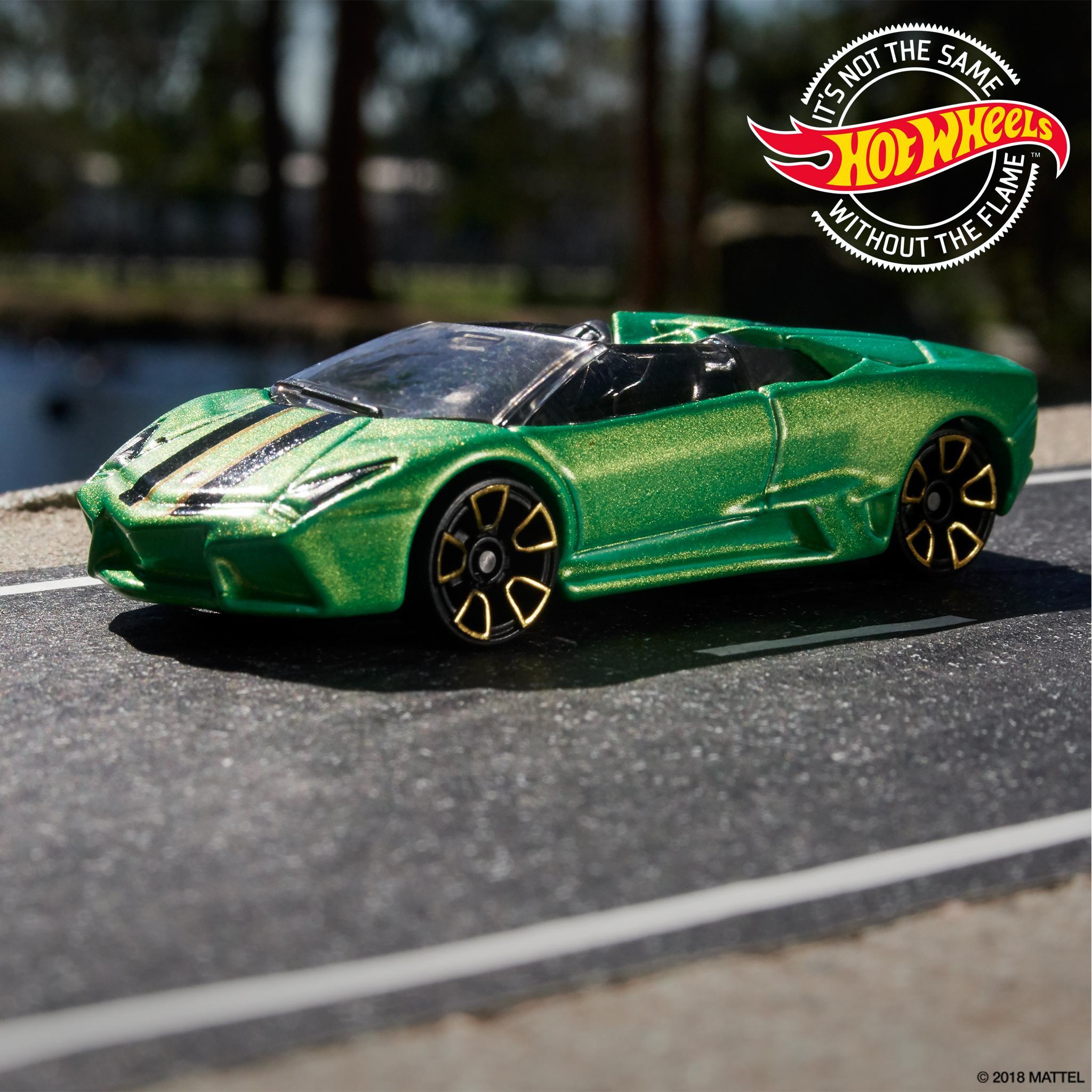 hot wheels green lamborghini