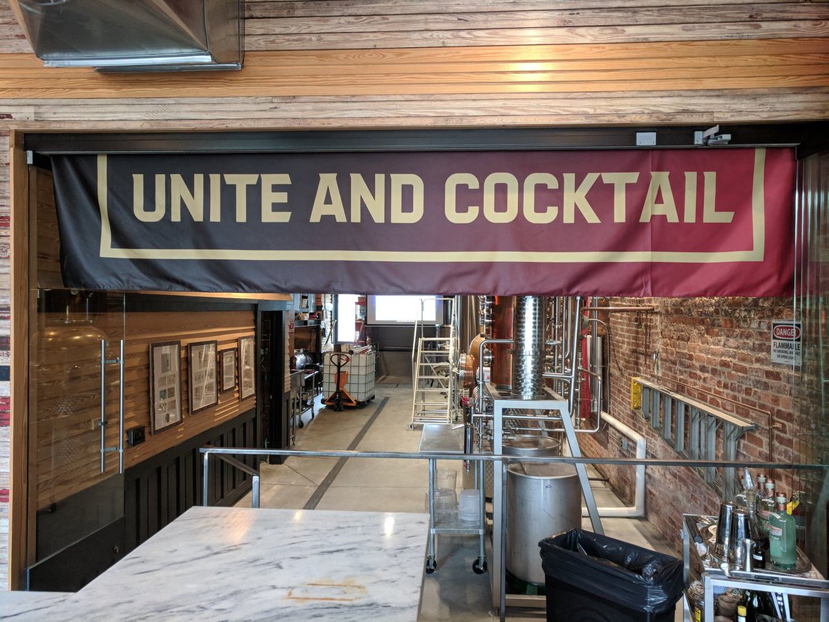 Come stop by the distillery to try our limited edition <a href="/ATLUTD/">Atlanta United FC</a> gin &amp; pick up a bottle (or 2). Open today from 2pm-midnight! #ATLUTD #uniteandcocktail
