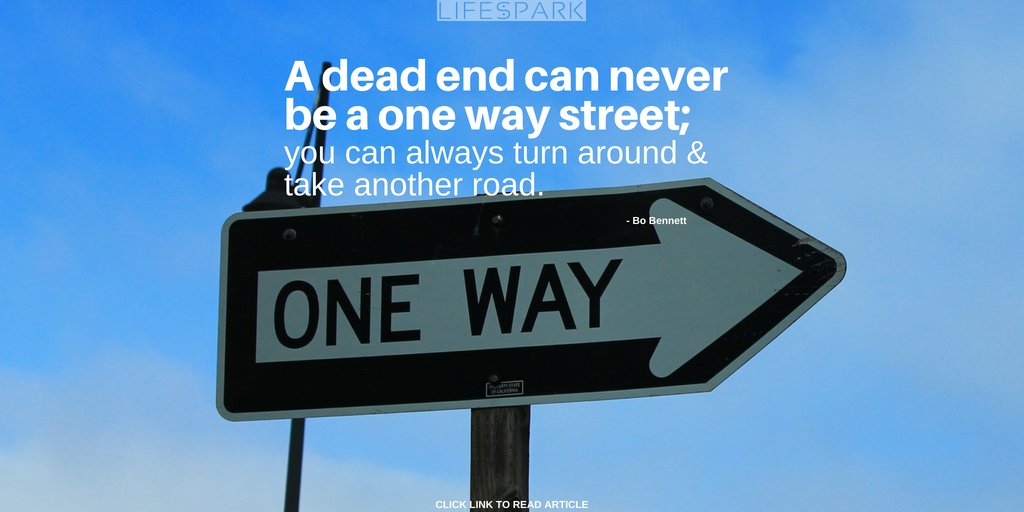 Learn more about how to make the most of a dead-end job. buff.ly/2IsFOCa

#life #calling #self #purpose #process #meaning #passion #sense #career #path #deadend #job #future
