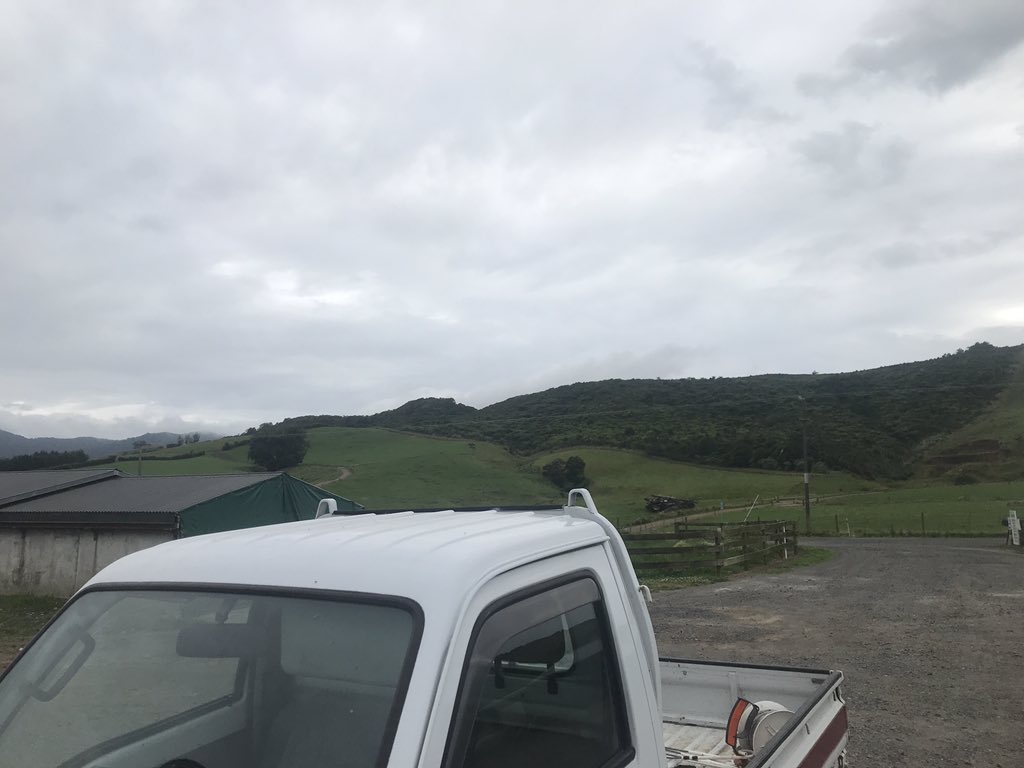 bartjevandeven's tweet image. Cloudy with the odd bit of drizzle...forecast for rain again this afternoon!! #paeroa