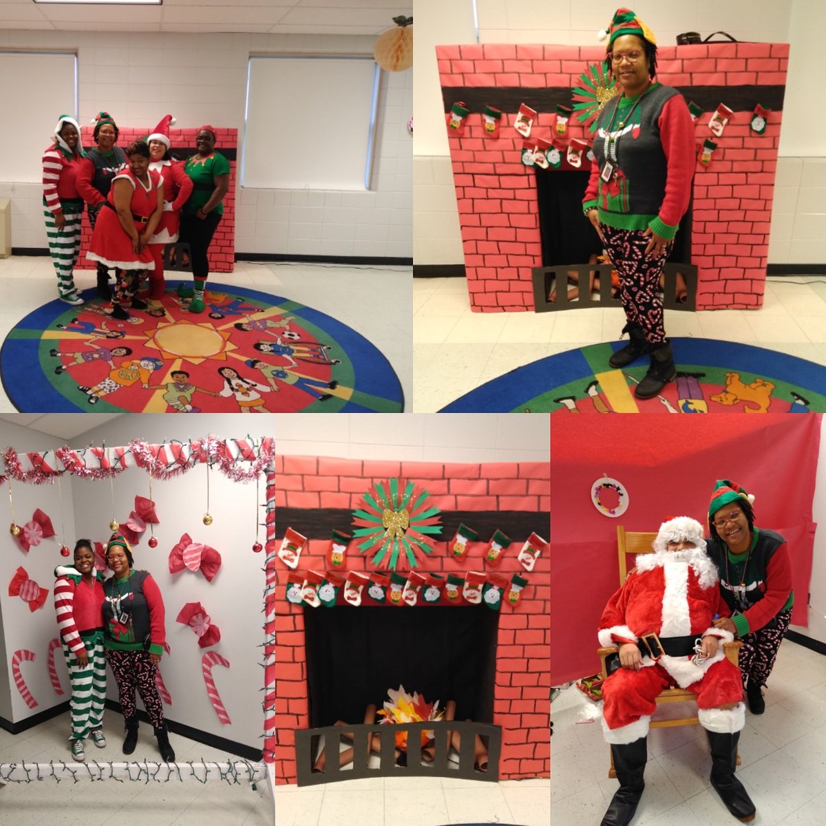 MrsMurrell1's tweet photo. Shout our to @EarlyMcferran  Staff for organizing a "Twas the Nite Before" it was a fun time of treats &amp; Awesome activities.We made sure to send off our children with Joy &amp; Cheer on their last day 💗🎀🎁❄️☃️ https://t.co/GDcHXdZ53G