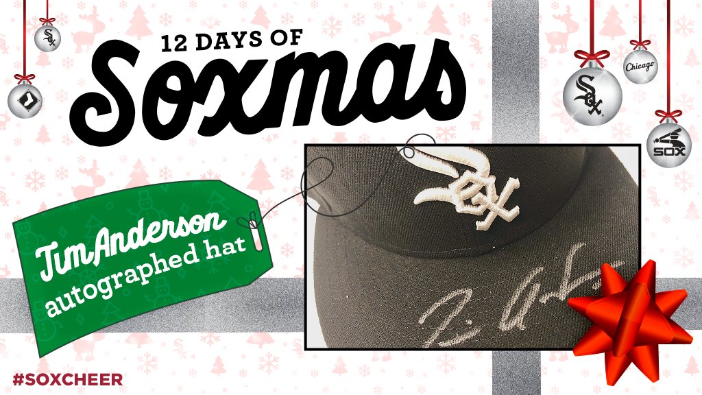 whitesox's tweet photo. On the 9th day of Soxmas...

RETWEET for a chance to win an autographed @TimAnderson7 hat. #SoxCheer https://t.co/N7a6wfkYZl https://t.co/0bUxUpfIJ7