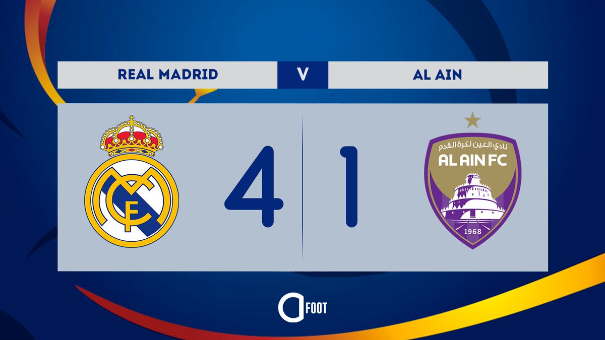 ActuFoot_'s tweet photo. ⚽️ BUUUUUUTT DE VINICIUS !!!

REAL MADRID  4-1  AL AIN https://t.co/BjE6sPS4rZ