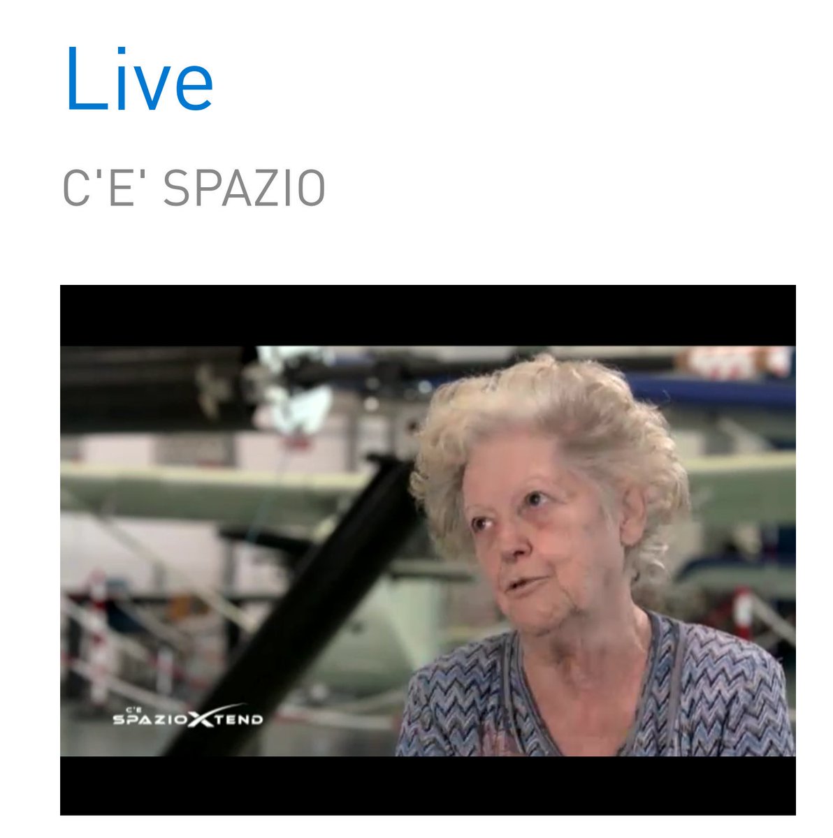 Che bello ascoltare Amalia Ercoli Finzi a #CespazioXtend 
Donne eccezionali che dovrebbero essere d'esempio per tutte noi! Astrofisica che è stata Principal Investigator responsabile dello strumento SD2 sulla sonda spaziale Rosetta
