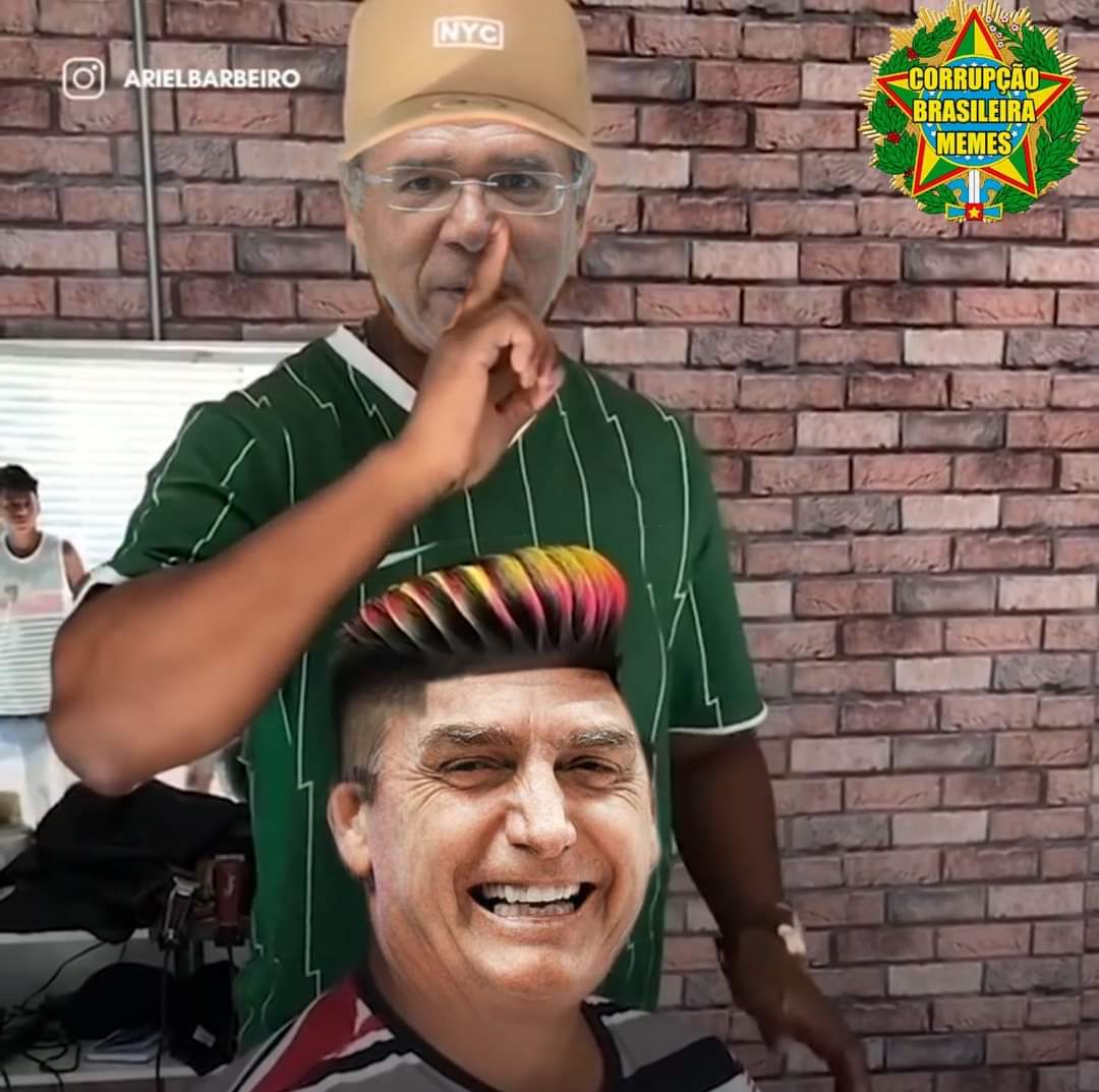 Corrupção Brasileira Memes - CBMστο X: De Cabelo blindado para a