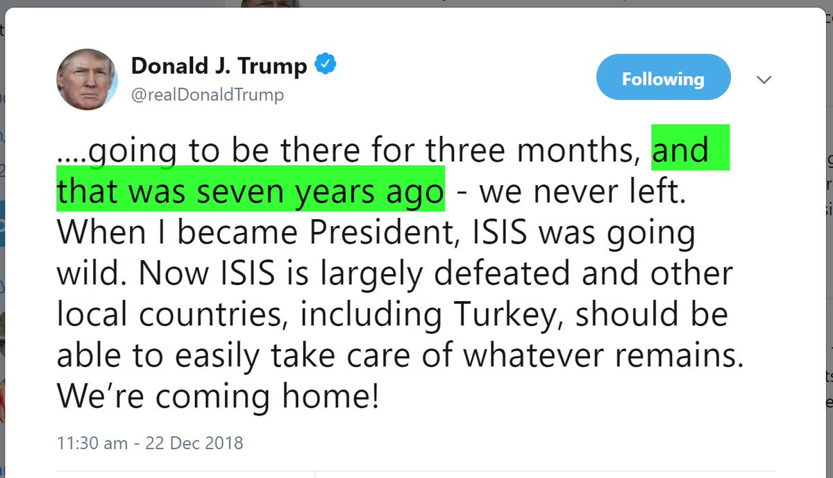 steffanwatkins's tweet photo. You know, I never thought the #POTUS would be such a great Syrian #SOMINT resource.
Time to update Wikipedia;
"US involvement in Syria began in 2011, and was initially supposed to be 3 months of effort to depose the regime..."
Source? POTUS.
#SMI #SOCMINT https://t.co/h95iCU1rid