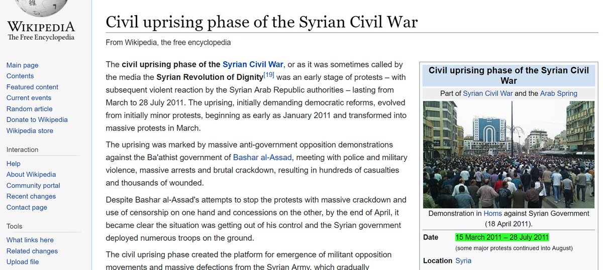 steffanwatkins's tweet photo. You know, I never thought the #POTUS would be such a great Syrian #SOMINT resource.
Time to update Wikipedia;
"US involvement in Syria began in 2011, and was initially supposed to be 3 months of effort to depose the regime..."
Source? POTUS.
#SMI #SOCMINT https://t.co/h95iCU1rid