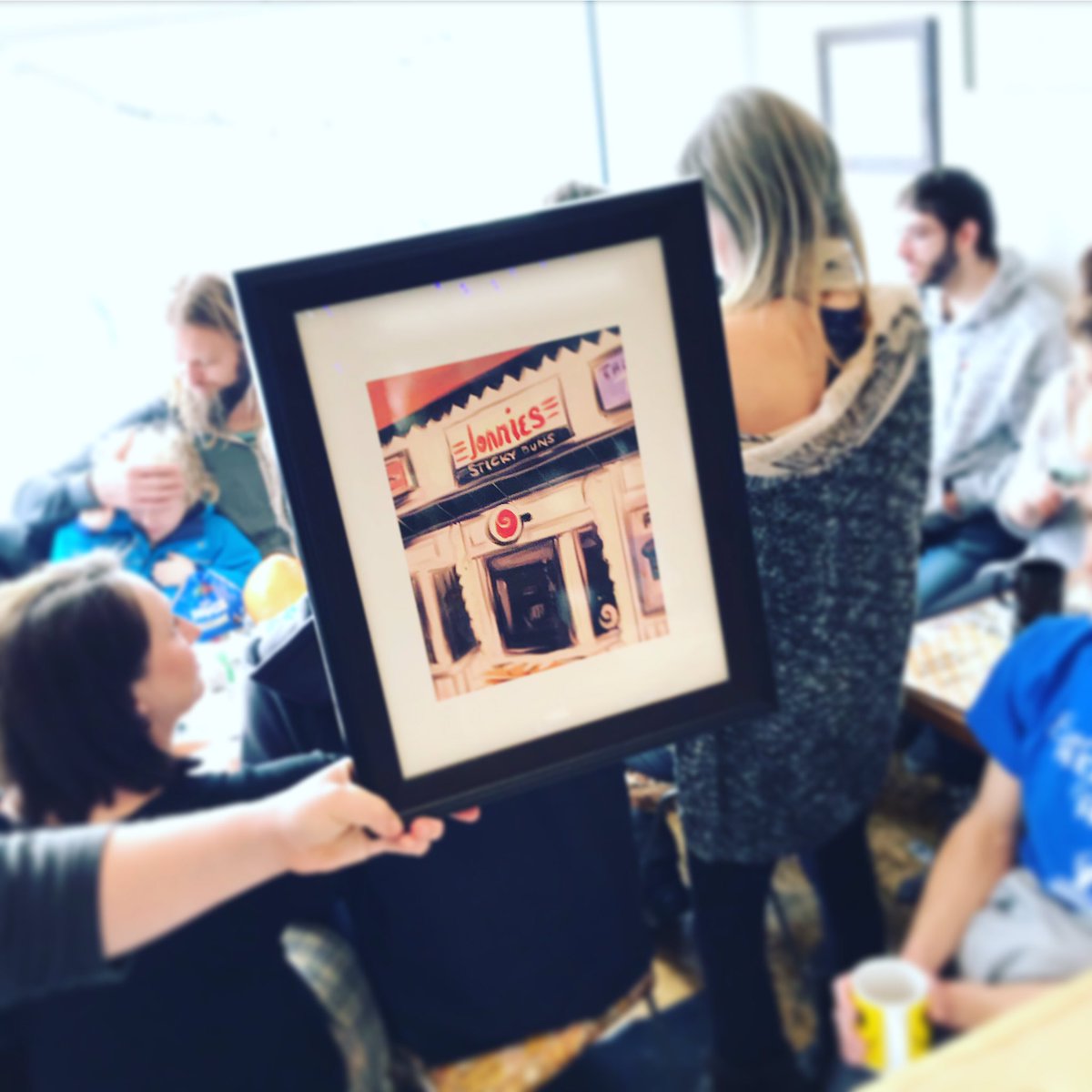 Saturday regulars!! Thanks for the bun support all these 9 years! Amazing.