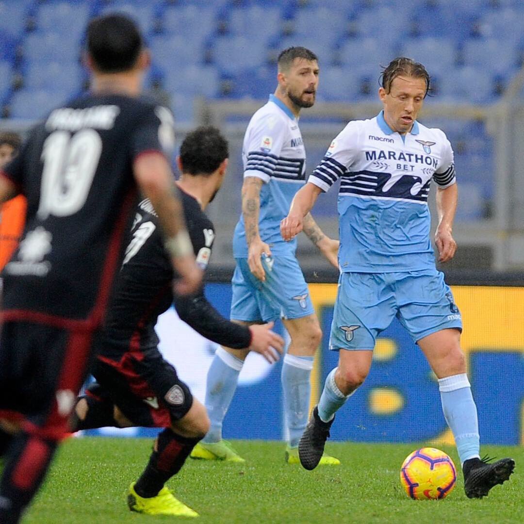 Happy to be back on the pitch. Great 3 points! Forza Lazio