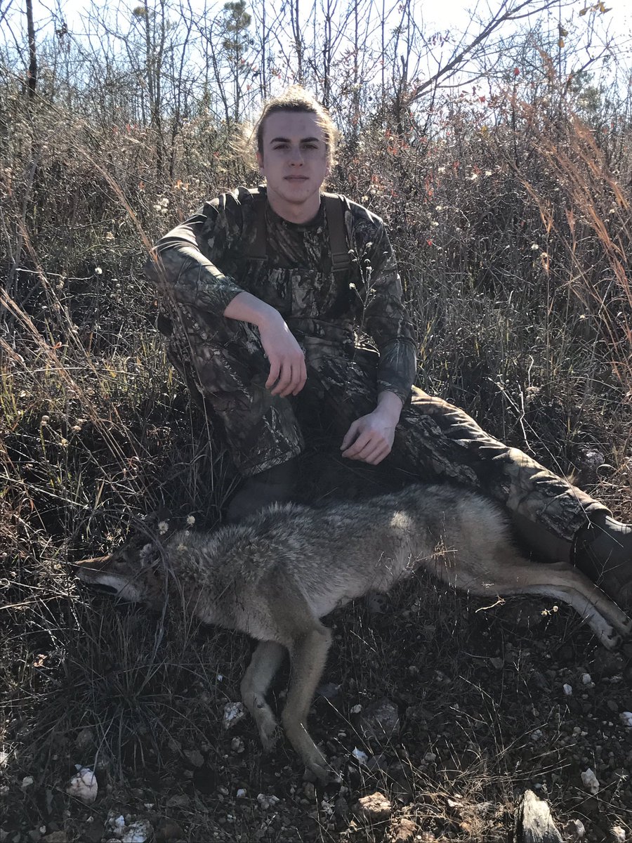 RobbieAngles's tweet image. First coyote.  Head shot🎯
