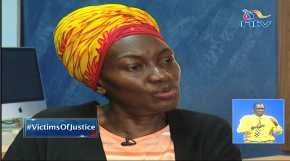 NTVnewsroom's tweet photo. I have personally dealt with over 100 women that were violated in the post-election violence and 54 got children from those rapes all over Kenya - Jackline Mutere. #VictimsOfJustice #NTVWeekendEdition @Gladys_Gachanja https://t.co/v8G9nT8D6M