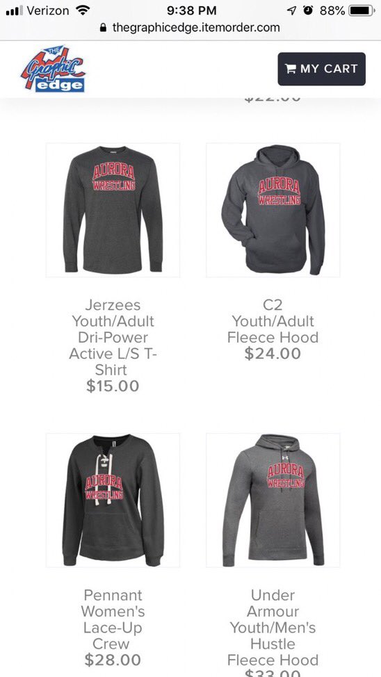 Don’t forget to get your <a href="/Aurora_Wrestle/">Aurora Boys Wrestling</a> Club Apparel order in. Online store closes Dec 26th. #BOND

thegraphicedge.itemorder.com

Sale Code: RM1318E