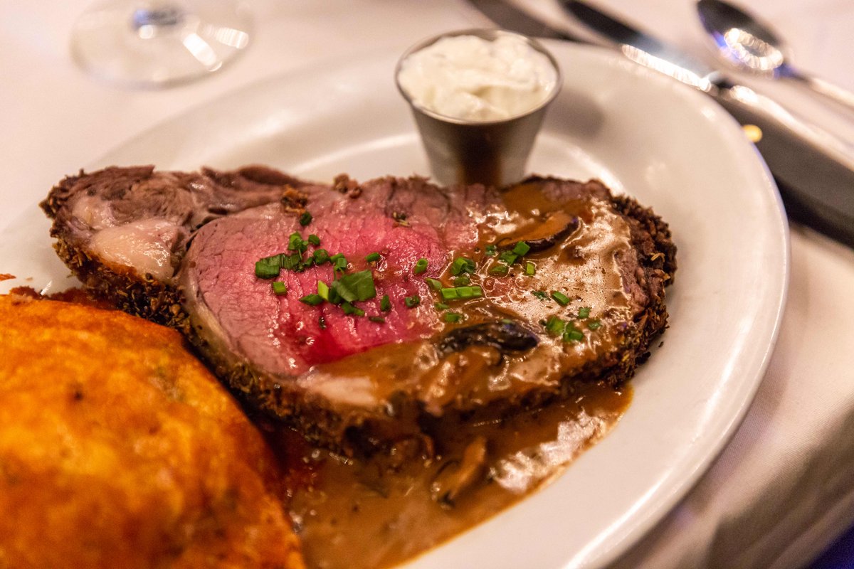 cover2austin's tweet photo. In case you haven't heard yet, our seasonal Prime rib dinners are back!  🍖🍽

Every Friday and Saturday evening you can enjoy the finest cuts of Prime rib at COVER 2.

Our Prime rib dinners won't be around forever, so don't miss your chance! https://t.co/QCfpBqZf7e