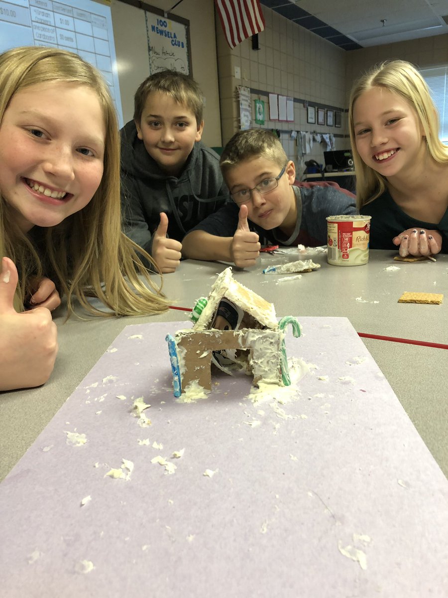 CI_kbendson's tweet photo. 3rd annual gingerbread house challenge. #GoCiGo #SteamChallenge https://t.co/ogq8KAC0KZ