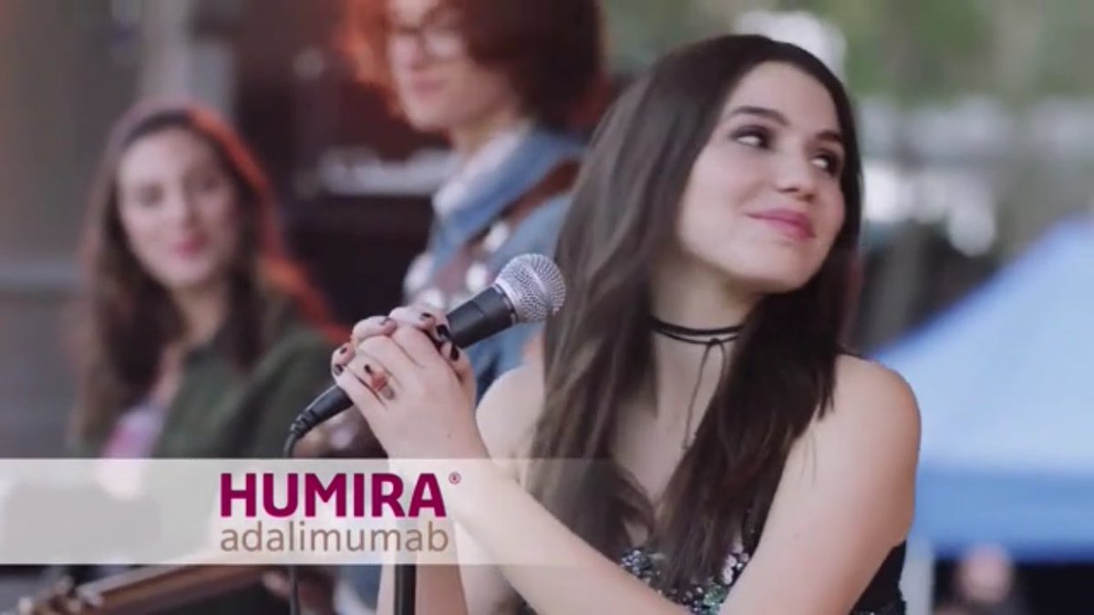 izzy on Twitter: "the girl from the Humira commercial with.