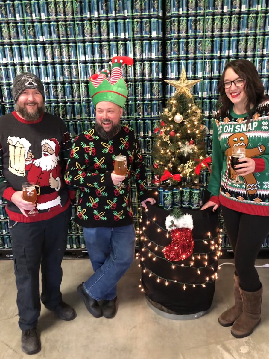 Today is the day! Catch 31 Fish House &amp; Bar has started to set up and the Christmas beats have begun! The party throw down begins at 4pm! Carry your chestnuts here and be merry with the TWO can releases and ONE bottle release, plus THREE in house only drafts!! #jollybunch