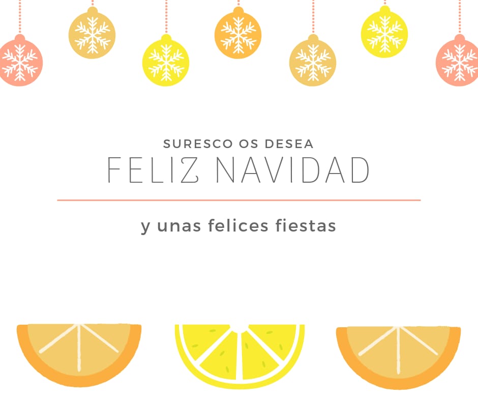 ¡Suresco os desea Feliz Navidad!