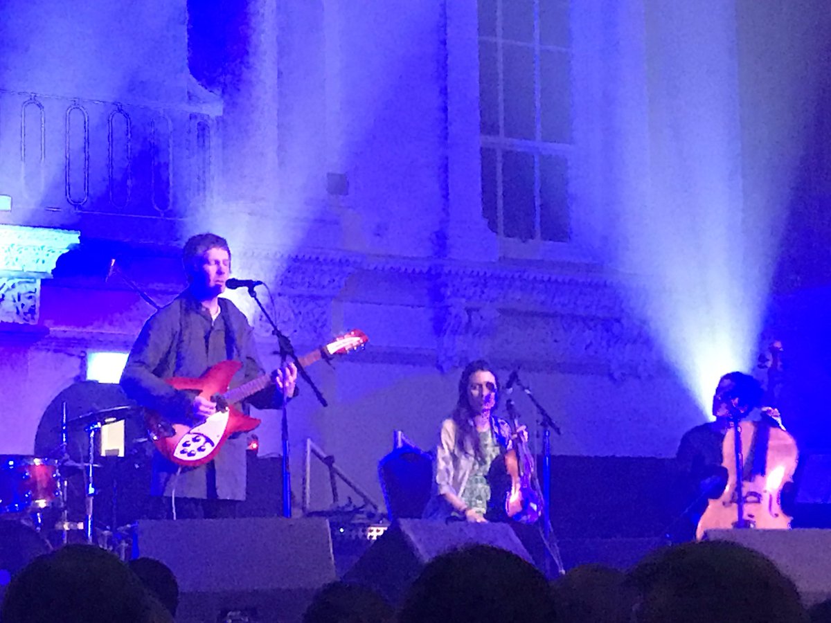 A few more pics @Malojian from your classy performance at <a href="/QuietArch/">QuietArch</a> showing the beautiful architecture of the Elmwood hall - great gig👍