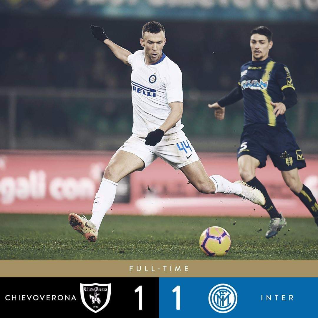 ⏱ | FT Chievo 1-1 Inter

#ChievoInter