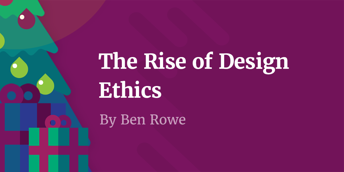 Design ethics are on the rise, @benhyphenrowe poses 8 questions for us to consider in this time
uxmas.com/2018/the-rise-…