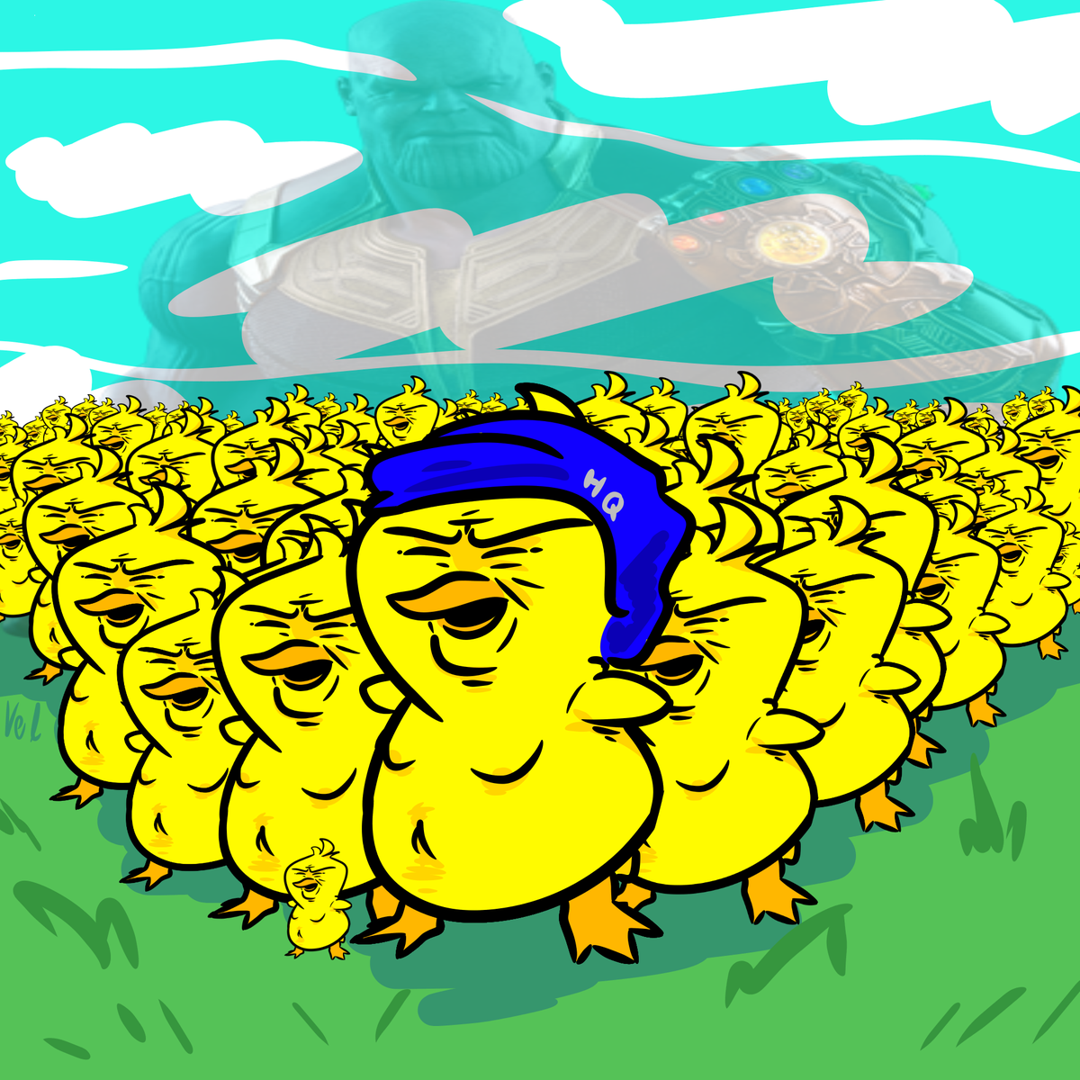 ChairwomanGrosh's tweet photo. SORRY AGAIN BUT NEW HASHTAG GAMERS

Time to respect my #DuckRights @animaljam

Let's get this war propaganda poster to @QuackityHQ

#PISSONANIMALJAM #DUCKYOUANIMALJAM https://t.co/3jZjaaYU3J