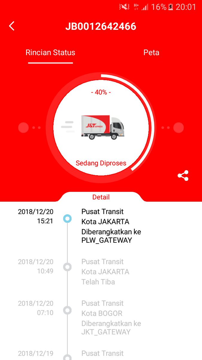 buolcapilduk's tweet photo. Tolong Followup status paket saya, sdh 5 hari belum juga tiba status belum update juga https://t.co/yiRauylICF