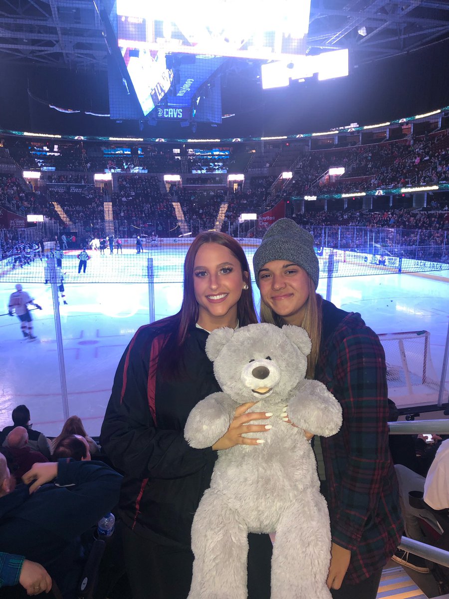LEG2525's tweet photo. Weโre here for a good time not a long time, bring on the fights @monstershockey @TweetQTV #AliveInCle #ComeToPlay https://t.co/95dmrbgHZQ