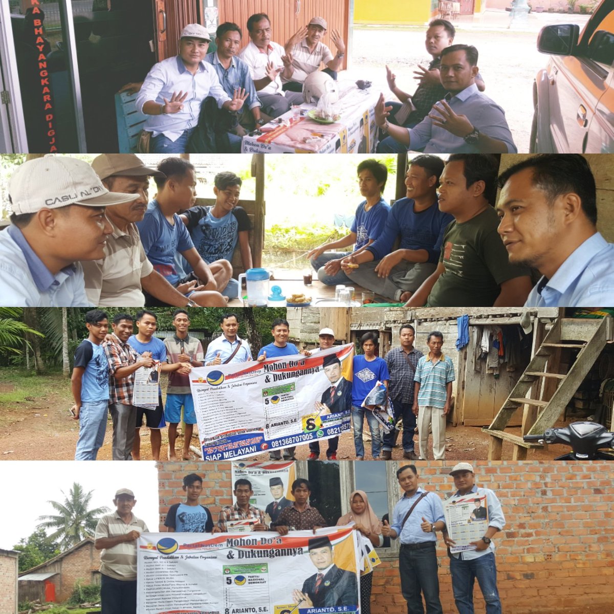 Arianto80301875's tweet photo. Salam Perjuangan dan Doa gerakan perubahan
Tiada hari tanpa Perjuangan
#nasdem #Arianto. SE #Nomor_8
Berpengalaman dlm melayani meneruskan pengaduan dan aspirasi masyarakat serta membangun daerah https://t.co/ipnGKvmWLr
