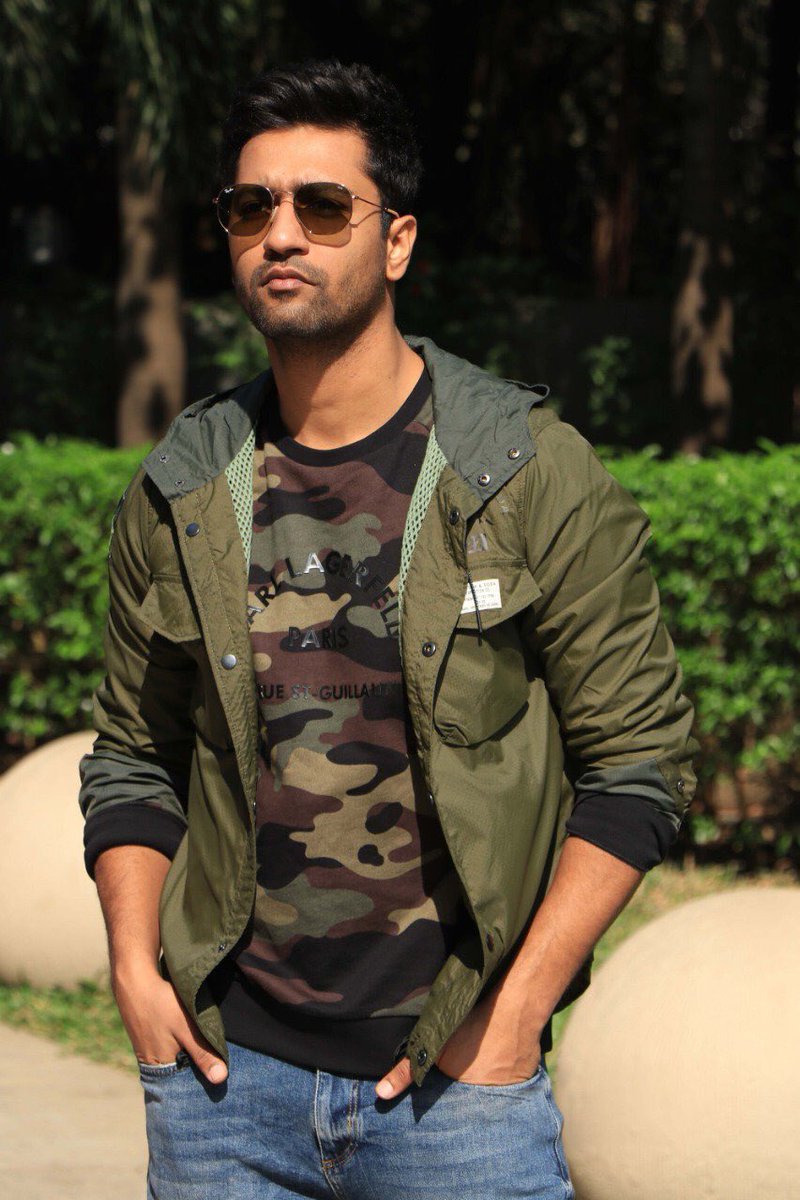 vickykaushal09's tweet photo. #URITheSurgicalStrike #promotions https://t.co/9QI4DvDwKU