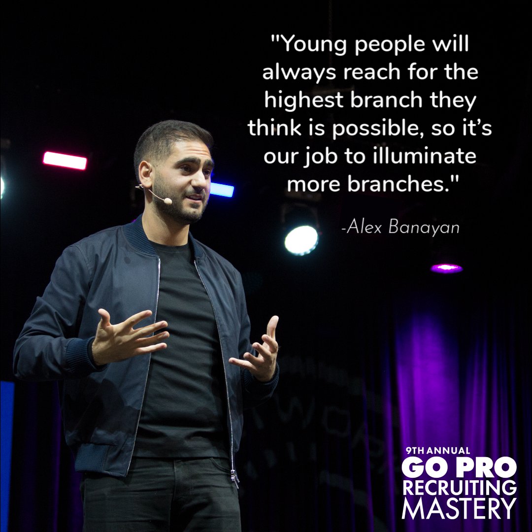 EricWorre's tweet photo. At #gopro2018, @AlexBanayan shared a story about the importance of expanding your vision and widening your mental realm of possibility. 🧠💭 https://t.co/nS5IytXmx5