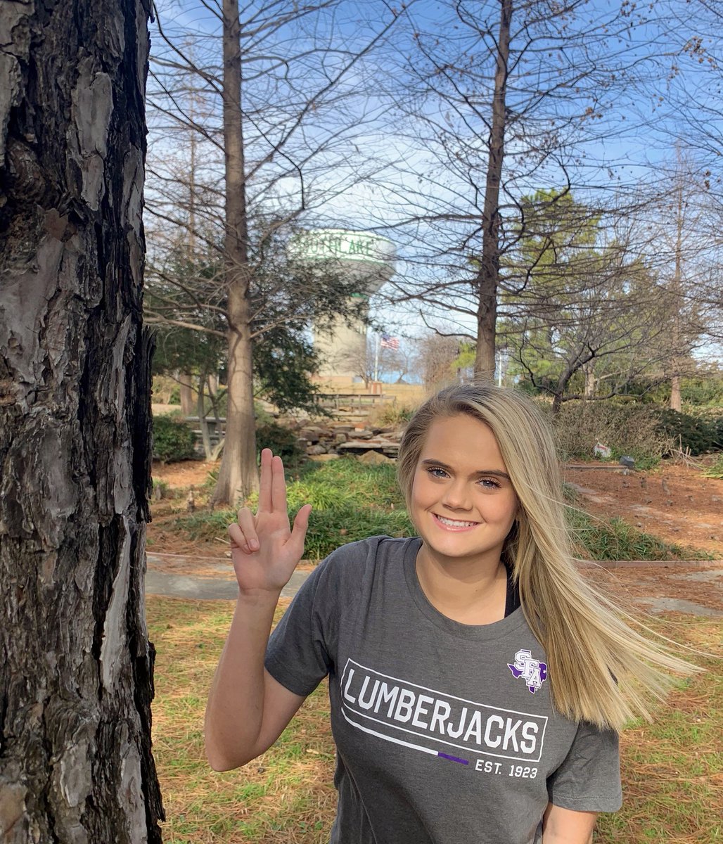 laneykimble19's tweet photo. I could not be more humbled and proud to announce that I have committed to play soccer and continue my education at Stephen F. Austin State University. I want to thank God, my family, my coaches, and my teammates for their endless support throughout this process. Axe em! https://t.co/F2etzRHjh1