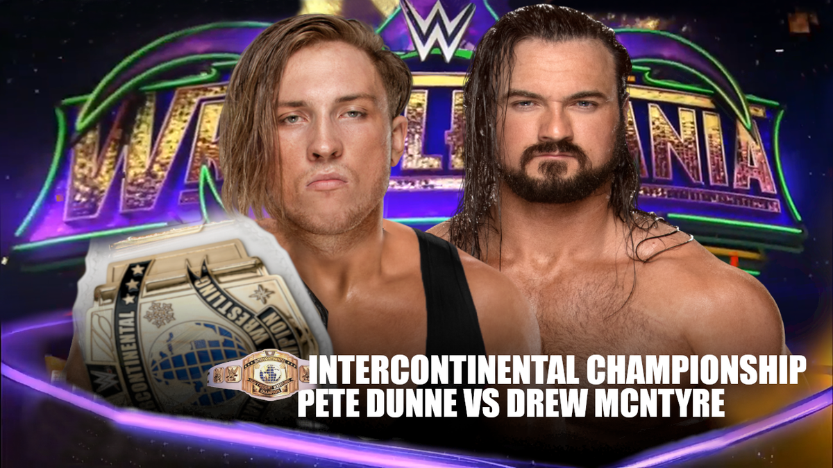 BREAKING: @PeteDunneYxB will take on @DMcIntyreWWE for the #Internationalchampionship at #WMS3
