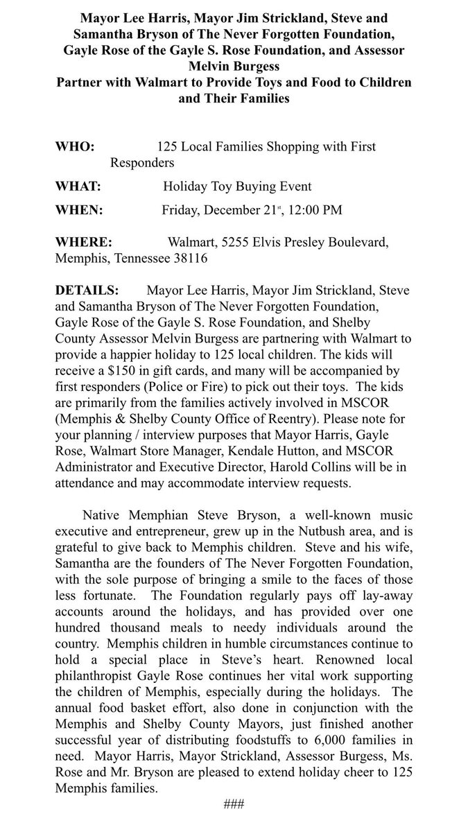We are at it again! The Never Forgotten Foundation and myself helped support 125 families from my home town this holiday season. We encourage everyone to do what you can this holiday season and help those in need! 

#NeverForgottenFoundation
#HelpingThoseInNeed