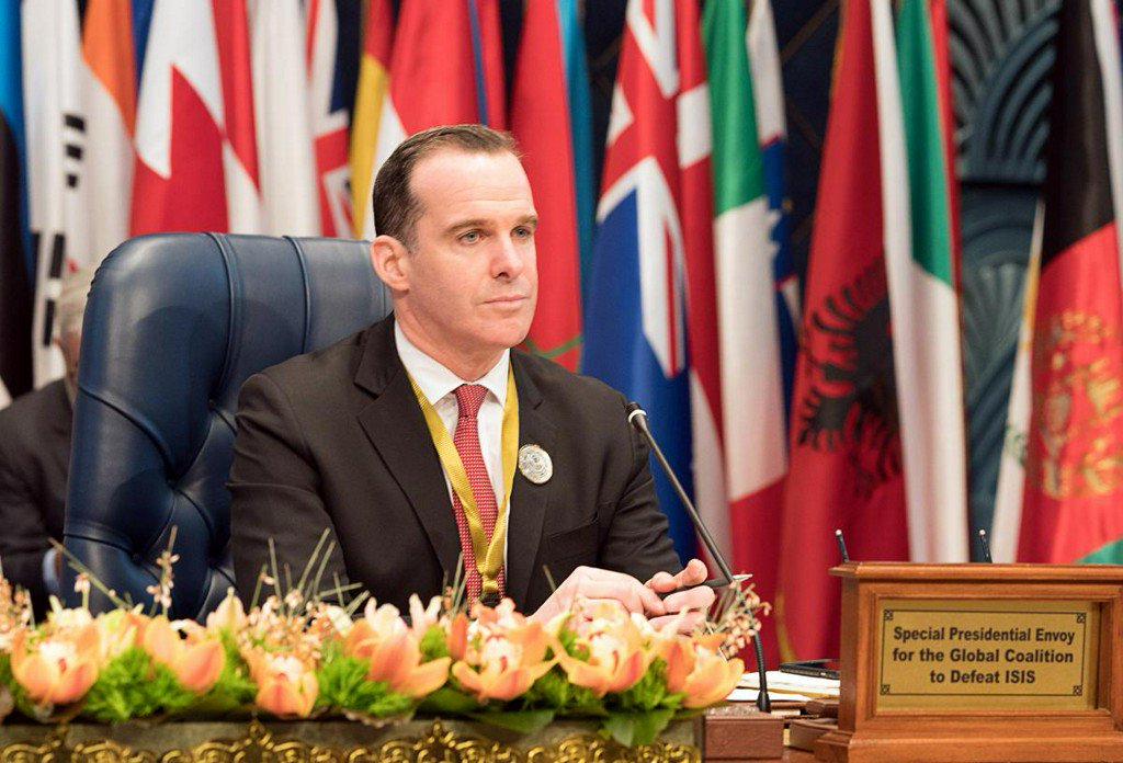 Apaakar1's tweet photo. U.S. State Department says special envoy McGurk resigns . #USA https://t.co/b5vmunmnA2