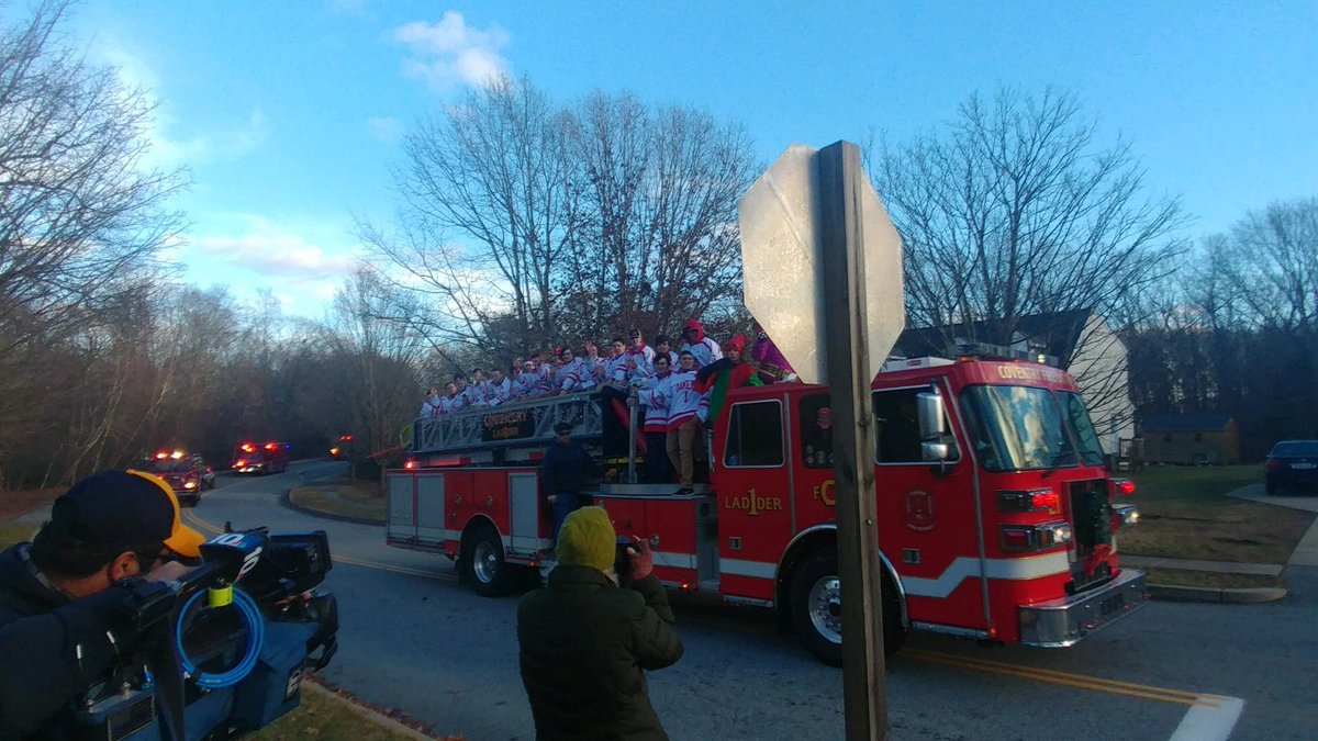 Thank You Coventry Fire and Police department for letting us come along today. #BrynnsArmy