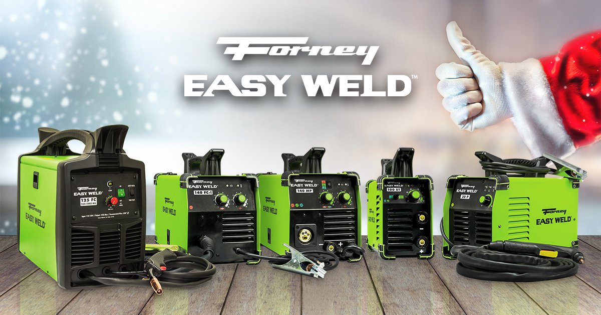 forneyind's tweet photo. Is there anything from Santa's workshop coming to your workshop this year? Hope you're on the nice list! #ForneyEasyWeld #EasyDidIt https://t.co/MgDVpW1UBj