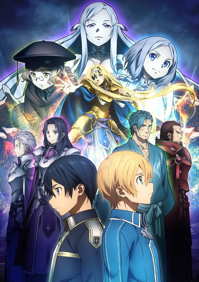 MyAnimeList در X: «Sword Art Online: Alicization anime series reveals key  visual for its second cours, which begins on January 6, 2019   #sao_anime  / X