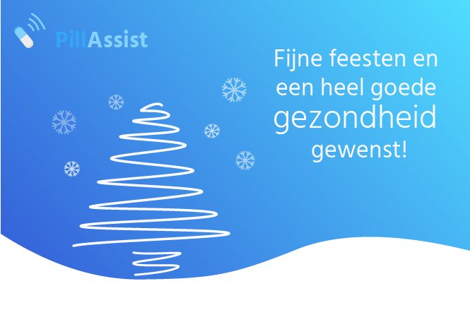 PillAssist's tweet image. Het team van PillAssist wenst iedereen fijne feestdagen! Wij zijn er weer na de feestdagen en examens vanaf eind januari! #TeamPillAssist #MedicationReminder #HelpOuderen @weareimd