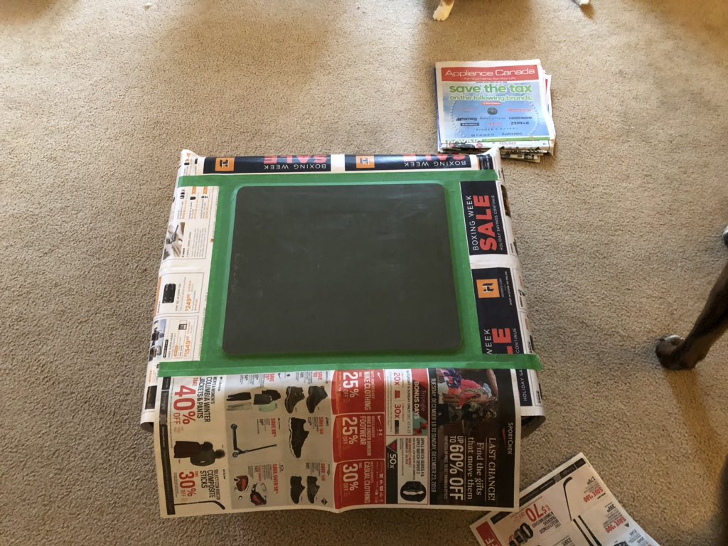 syd_meister's tweet image. Taped off #armyobsessedkid