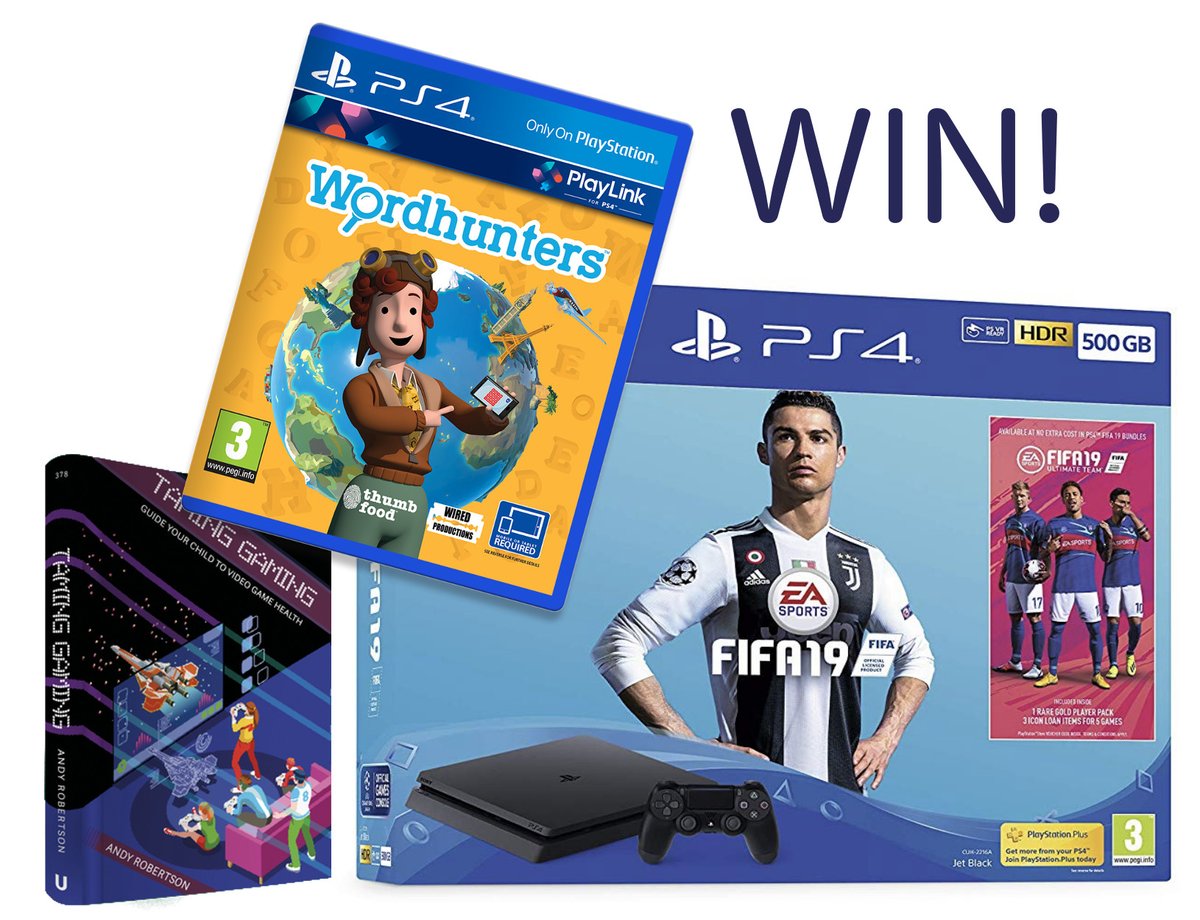 GeekDadGamer's tweet photo. WIN A PS4, with WordHunters game worth (£269.99).
ENTER: Do this...
1️⃣Follow @GeekDadGamer and @thumbfood.
2️⃣RT this tweet.
3️⃣Tag family who’d enjoy this PS4 WordHunters game.
4️⃣Check out game https://t.co/fJAkb4dblr
WINNER: Announced on 7th January. #Comp #Promo https://t.co/8CdMWW4Pn6